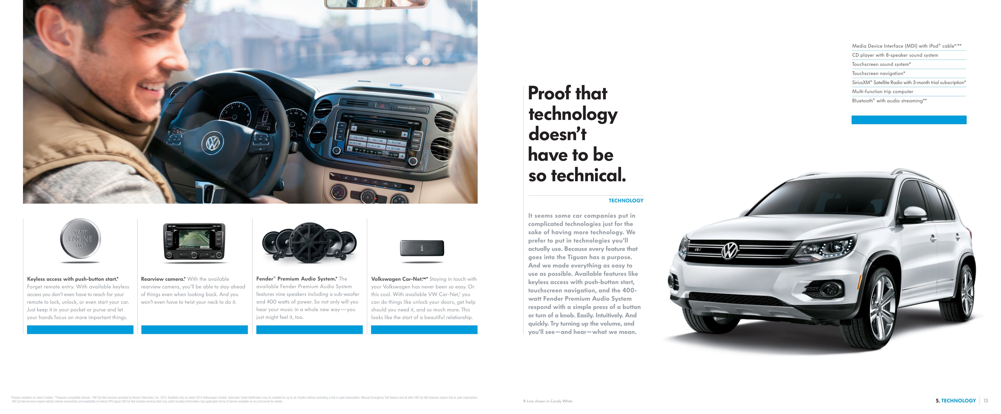 2014 VW Tiguan Brochure Page 3